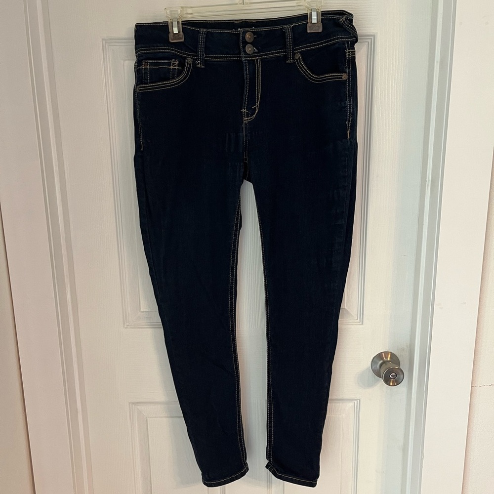 Wallflower Blue Skinny Jeans Classic Style